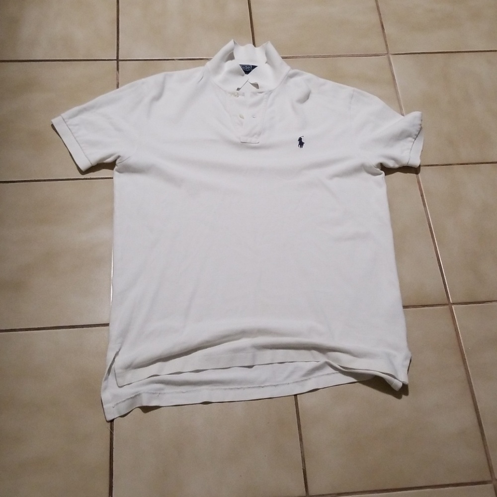 RALPH LAUREN POLO Short Sleeve M White